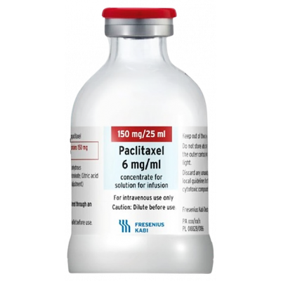 INTAXEL 150 MG / 25 ML ( PACLITAXEL 6 MG / ML ) CONCENTRATE FOR DILUTION FOR IV INFUSION 25 ML VIAL